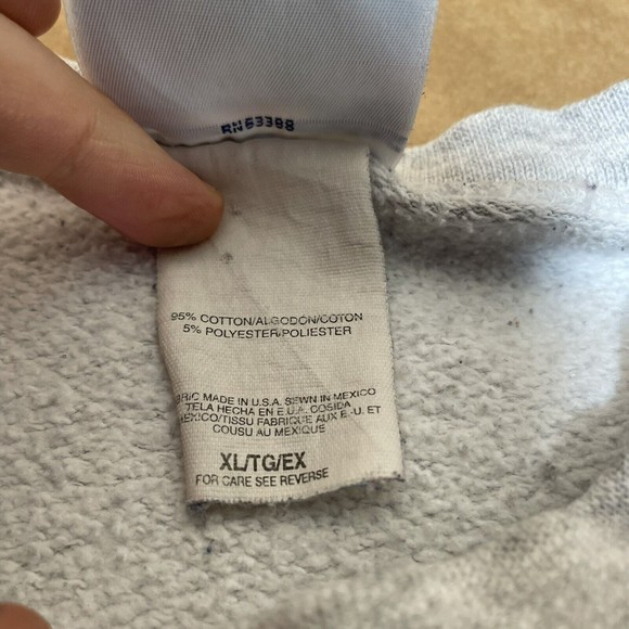 Vintage Denver Broncos Crewneck Sweatshirt, Grey, XL, Logoathletic, VTG - Picture 7 of 10